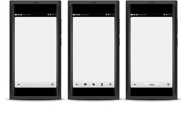 Tool Bar Variations