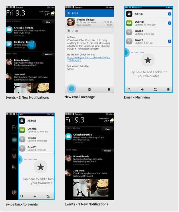 Deep linking flow